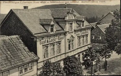 Ak Finsterbergen Friedrichroda im Thüringer Wald, Hotel zum Leinatal