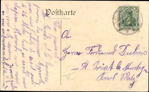 Ak Reichenbach in Thüringen ?, Geschäft, Totalansicht