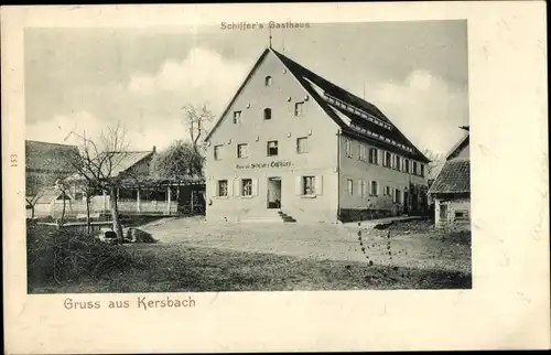 Ak Kersbach Neunkirchen am Sand Mittelfranken, Schiffer's Gasthaus