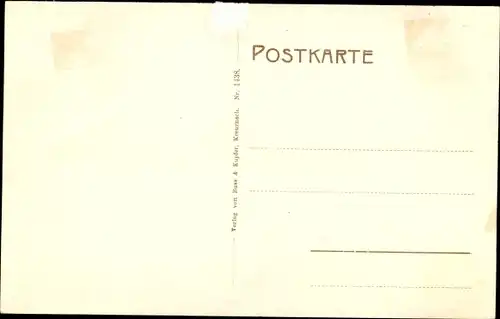 Ak Spiesheim Rheinland Pfalz, Katholische Kirche, Kolonialwarenhandlung, Totalansicht