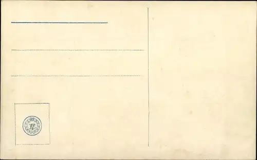 Ak Kaiser an der Spitze der Fahnenkompagnie von der Parade zurückkehrend