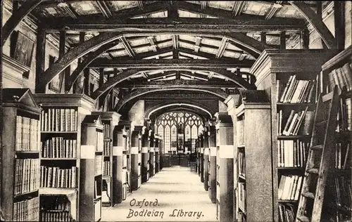 Ak Oxford Oxfordshire England, Bodleian Library