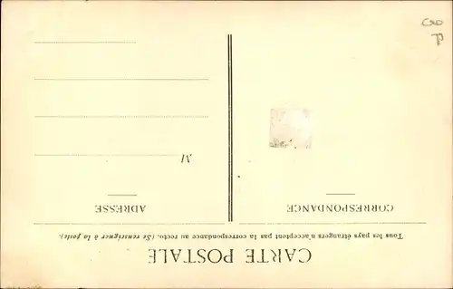 Künstler Ak Honors, französische Soldaten