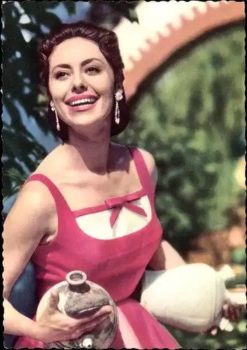 Ak Schauspielerin Caterina Valente, Portrait