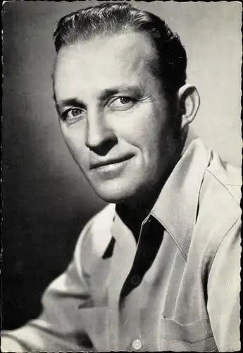 Ak Sänger und Schauspieler Bing Crosby, Paramount, Portrait