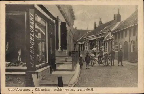 Ak Oud Vossemeer Zeeland Niederlande, Zilverstraat