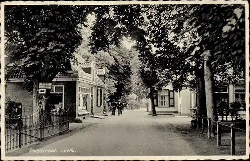 Ak Twello Voorst Gelderland, Dorpstraat