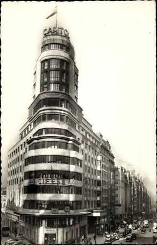 Ak Madrid Spanien, Edificio de El Capitol