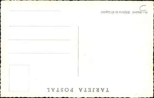 Ak Madrid Spanien, Edificio de El Capitol