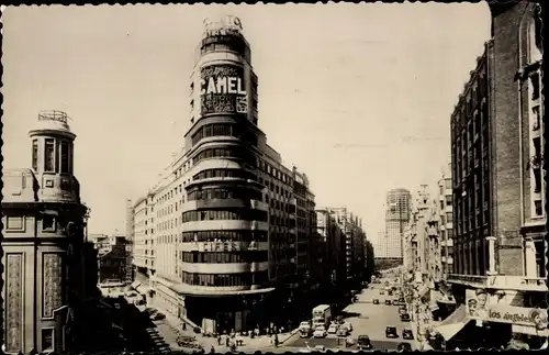 Ak Madrid, Spanien, Avenida de José Antonio