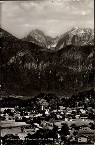 Ak Oberaudorf in Oberbayern, Gesamtansicht, Ellmauerhaltspitze