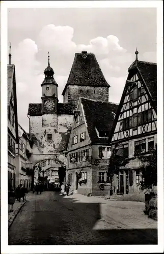 Ak Rothenburg ob der Tauber Mittelfranken, Markusturm