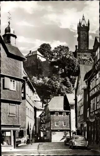 Ak Dillenburg in Hessen, Am Alten Rathaus