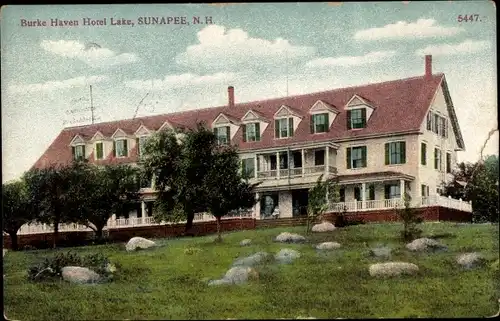 Ak Sunapee New Hampshire USA, Burke Haven Hotel Lake