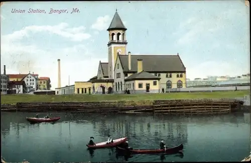 Ak Bangor Maine USA, Union Station