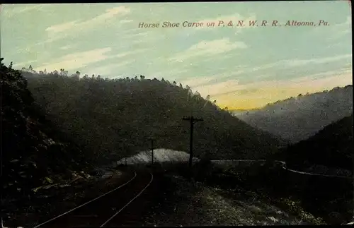 Ak Altoona Pennsylvania USA, Horseshoe Curve