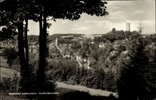 Ak Bad Lobenstein in Thüringen, Mathildenhöhe, Turm