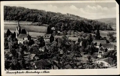 Ak Tautenburg in Thüringen, Panorama