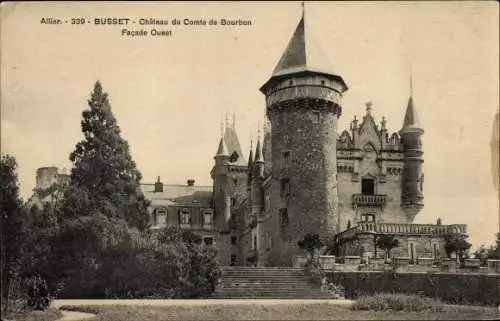 Ak Busset-Allier, Schloss des Grafen von Bourbon