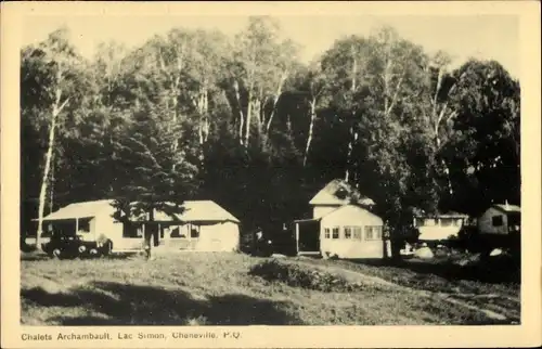 Ak Cheneville Quebec, Lac Simon, Chalets Archambault