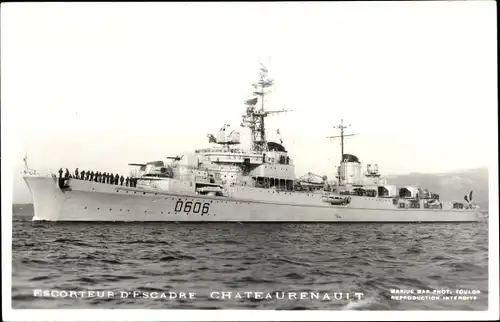 Ak Französisches Kriegsschiff Chateaurenault, Französische Marine