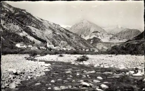 Ak Prads Alpes de Haute Provence, La Seche, Les Trois Eveches