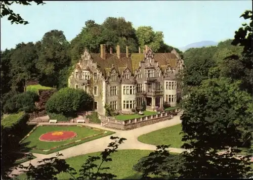 Ak Bad Liebenstein im Thüringer Wald, Schloss Altenstein, Garten