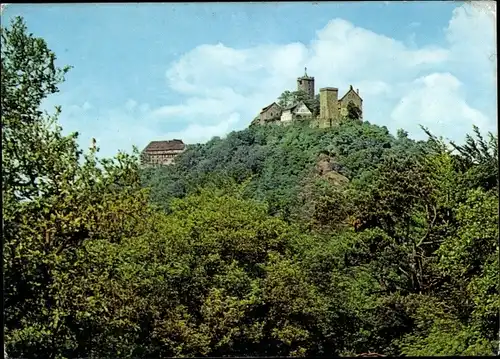 Ak Lutherstadt Eisenach in Thüringen, Wartburg