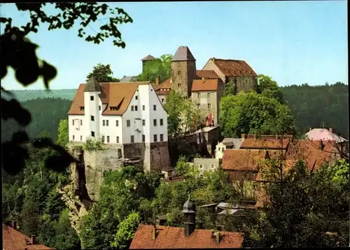 Ak Hohnstein Sächsische Schweiz, Burg