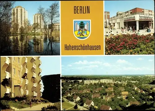 Ak Berlin Lichtenberg Hohenschönhausen, Zingster Straße, Handelshaus, Mecklenburger Viertel