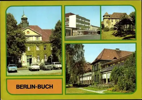 Ak Berlin Pankow Buch, Klinikum Buch, Verwaltung, Robert-Rössle-Klinik, Strahlentherap. Klinik