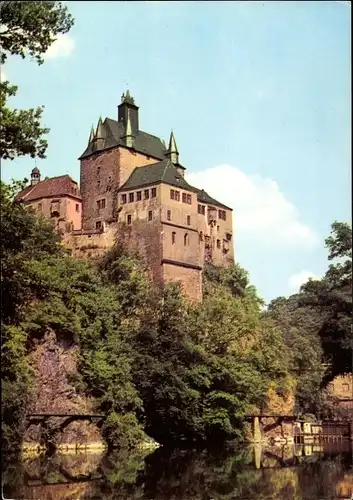 Ak Kriebstein in Sachsen, Burg Kriebstein