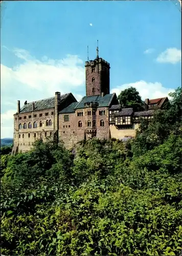 Ak Lutherstadt Eisenach in Thüringen, Wartburg