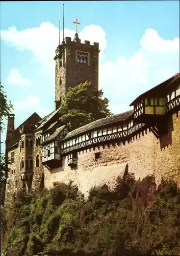 Ak Lutherstadt Eisenach in Thüringen, Wartburg
