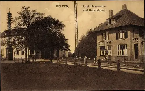 Ak Delden Hof van Twente Overijssel Niederlande, Hotel Hemmelder met Dependance