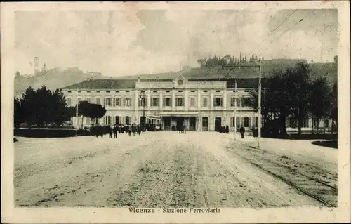 Ak Vicenza Veneto Venetien, Stazione Ferroviaria