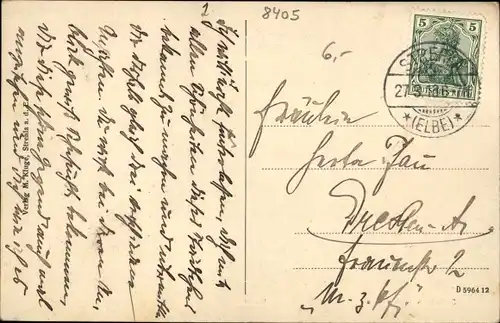 Ak Strehla an der Elbe Sachsen, Markt