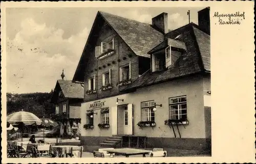 Ak Reichenau an der Rax in Niederösterreich, Alpengasthof Raxblick, Inh. M. Marlenschek