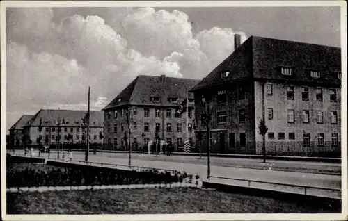 Ak Hansestadt Lübeck, Kaserne Walderseestraße