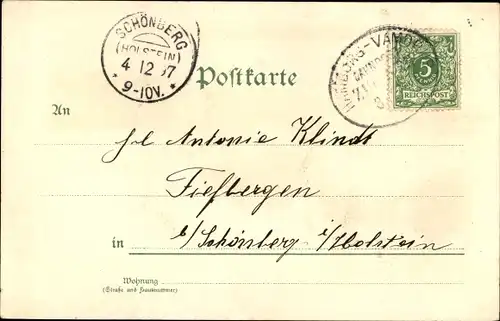 Litho Horst in Holstein, Südende, Osten, Nordende, Mittelpunkt