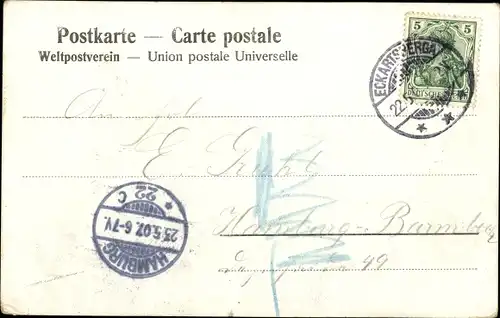 Ak Eckartsberga Burgenlandkreis, Panorama von Osten