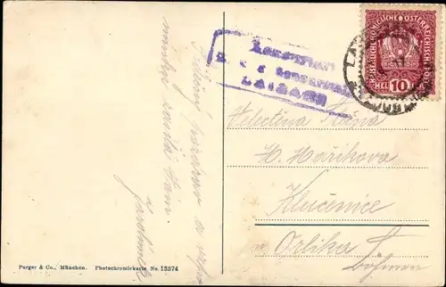 Ak Pola Pula Kroatien, Hafen mit der Arena