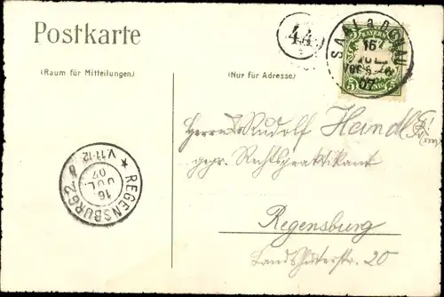 Studentika Ak Passau in Niederbayern, Absolvia 1907