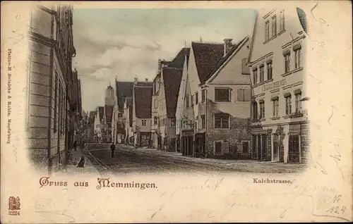 Ak Memmingen in Schwaben, Kalchstraße