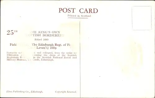 Ak The King's Own, Scottish Borderers, Statuette