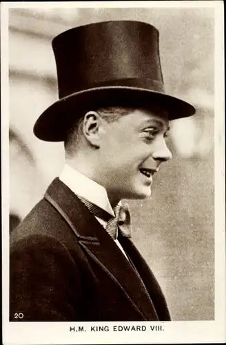 Ak König Edward VIII.