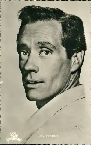Ak Schauspieler Mel Ferrer, Portrait
