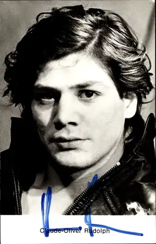 Ak Schauspieler Claude Oliver Rudolph, Portrait, Autogramm