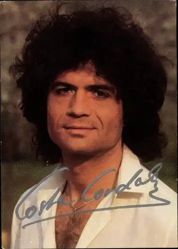Ak Schauspieler und Sänger Costa Cordalis, Portrait, Autogramm