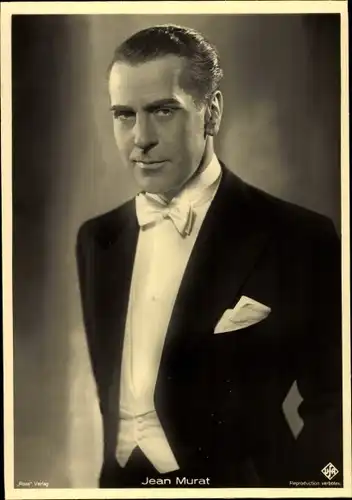 Ak Schauspieler Jean Murat, Portrait, Smoking